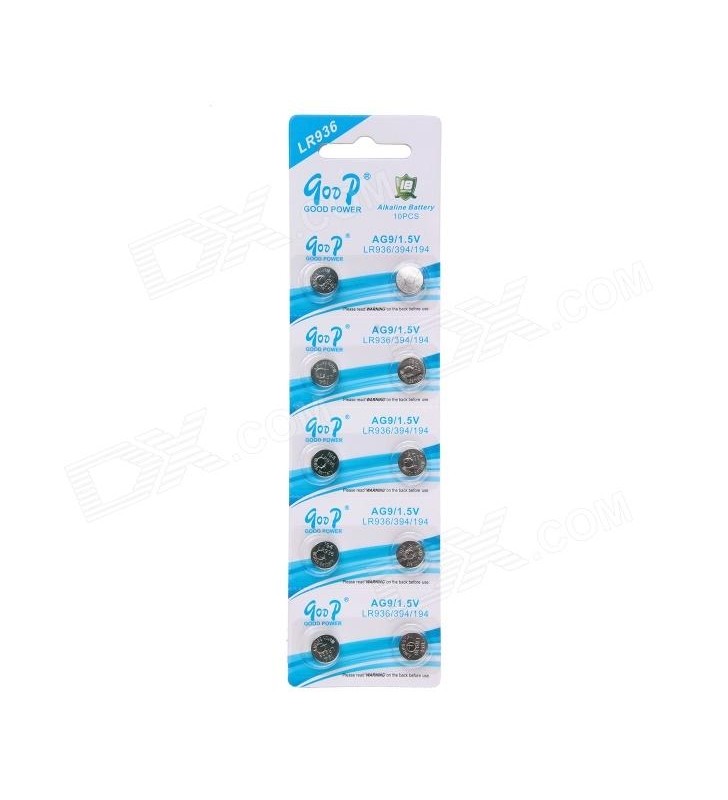 ΜΠΑΤΑΡΙΑ ΛΙΘΙΟΥ Buttoncell Goop LR 936 AG9 1ΤΕΜ