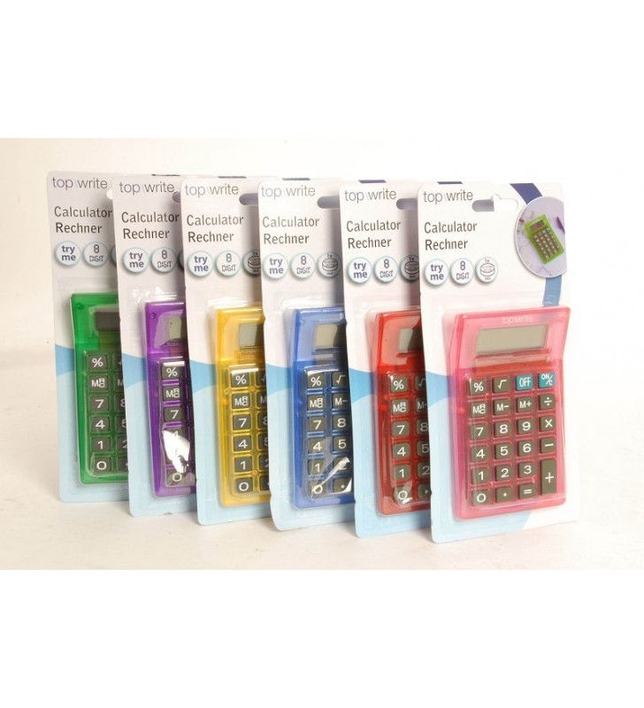 ΑΡΙΘΜΟΜΗΧΑΝΗ TopWrite 8 Ψηφίων 6 Χρωμάτων