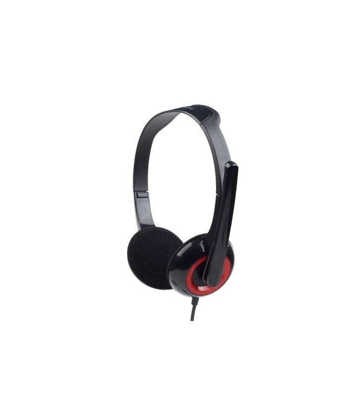 ΑΚΟΥΣΤΙΚΑ STEREO ΜΕ ΜΙΚΡΟΦΩΝΟ MHS-002 GEMBIRD BLACK