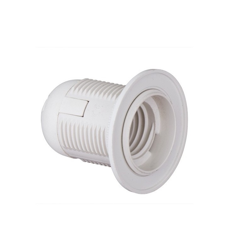 ΝΤΟΥΙ ΠΛΑΣΤΙΚΟ E27 M/ΣΠEIP. ΛΕYKO