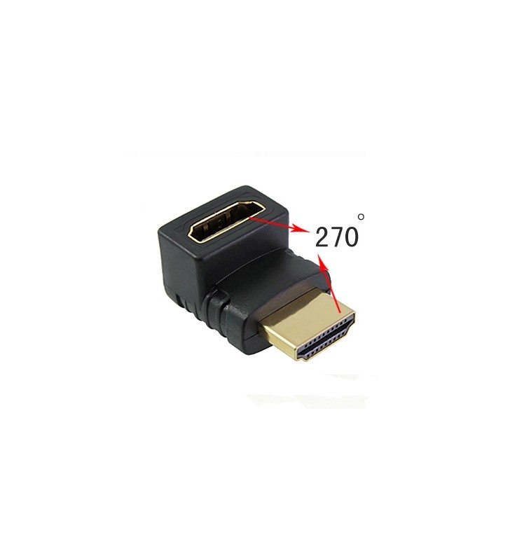ΑΝΤΑΠΤΟΡΑΣ HDMI ΑΡΣΕΝΙΚΟ ΣΕ HDMI ΘΥΛΙΚΟ 270 ΜΟΙΡΕΣ