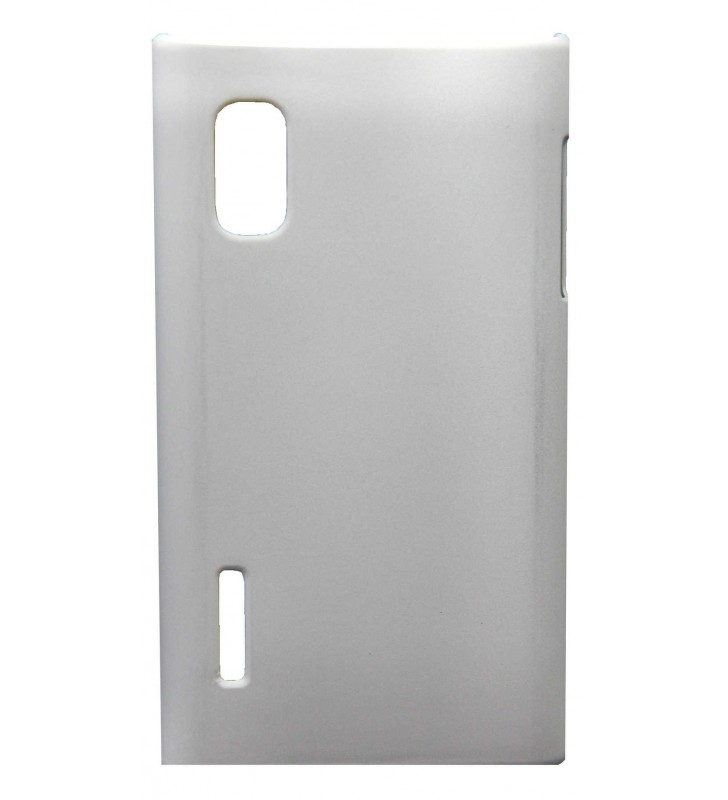 ΘΗΚΗ Faceplate Ancus για LG Optimus L5 E610 Velvet Feel Λευκή