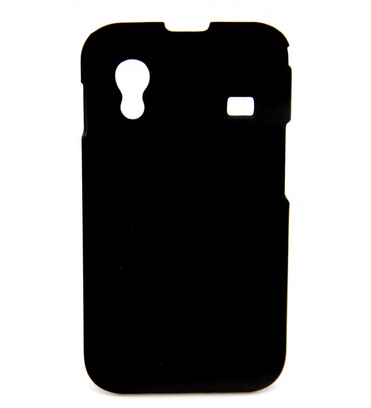 ΘΗΚΗ Faceplate Ancus για Samsung S5830 Galaxy Ace Velvet Feel Μαύρη