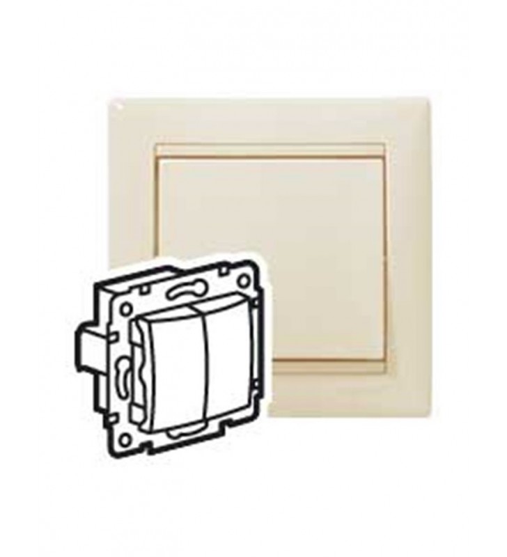 ΔΙΑΚΟΠΤΗΣ ΔΙΠΛΟΣ A/R LEGRAND VALENA CREM