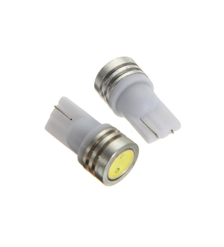 ΛΑΜΠΑΚΙ LED ΑΥΤΟΚΙΝΗΤΟΥ T10 W5W COB 1w 12v 6500k (ΨΥΧΡΟ)