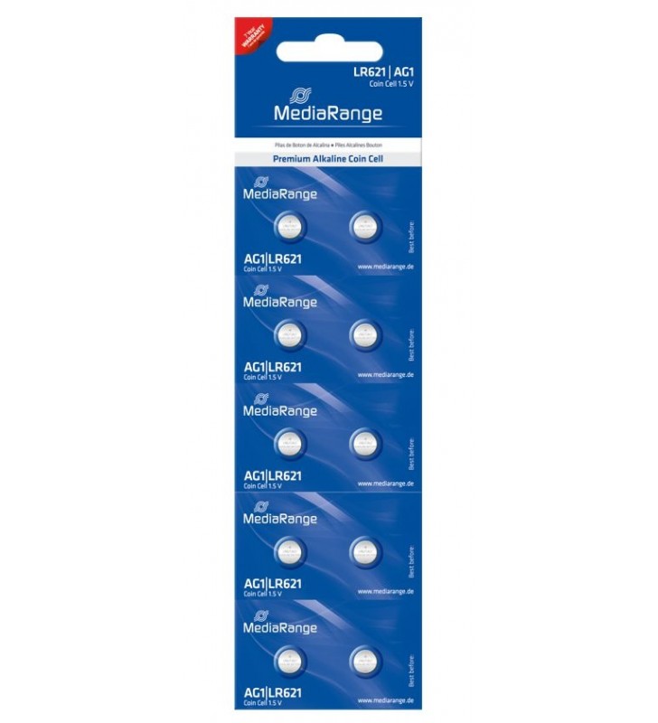 ΜΠΑΤΑΡΙΑ ΛΙΘΙΟΥ AG1 /LR621/1.5V MEDIA RANGE (Τιμή 1 τμχ.)