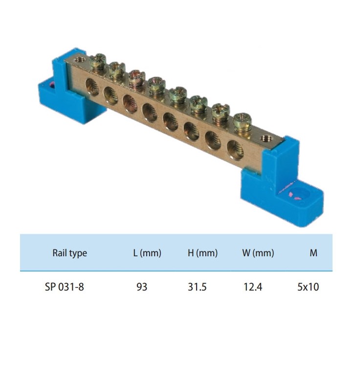 ΜΠΑΡΑKI ΟΥΔΕΤΕΡΟΥ 8Τ. ΓΙΑ ΠΙΝΑΚΑ ΜΟΝΟΜΕΝΟ SP 031-8 ELM