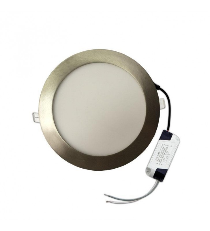ΠΑΝΕΛ LED Slim 20w 4000k 1800lm ΣΑΤΙΝΕ Ferrara (145-68001)