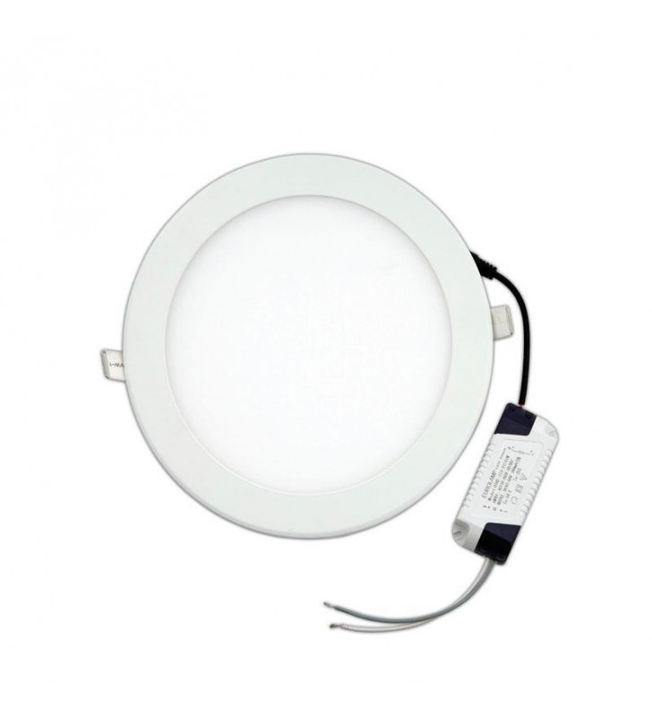 ΠΑΝΕΛ LED Slim 20w 4000k 1800lm ΛΕΥΚΟ Ferrara (145-68011)