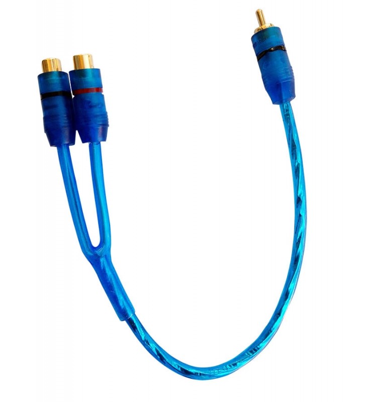 ΚΑΛΩΔΙΩΣΗ Αρσενικό RCA σε 2 θηλυκά RCA 0,33m - BRIDGE CABLE (30133A)