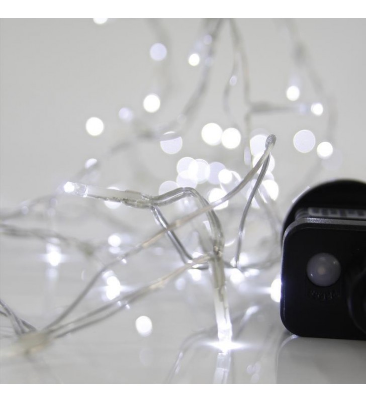 ΦΩΤΑΚΙΑ LED 100L ΜΕ ΠΡΟΓΡΑΜΜΑ, ΕΞΩΤ. ΧΩΡΟΥ 31v ΔΙΑΦΑΝΟ ΚΑΛ. / ΨΥΧΡΟ ΛΑΜΠΑΚΙ - (600-11560)