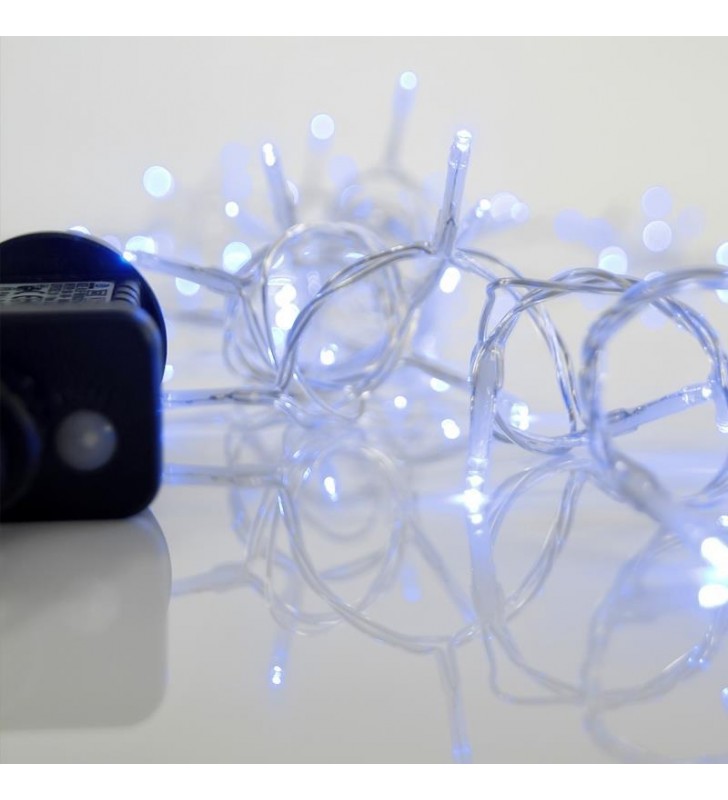 ΦΩΤΑΚΙΑ LED 240L ΜΕ ΠΡΟΓΡΑΜΜΑ, ΕΞΩΤ. ΧΩΡΟΥ 31v ΔΙΑΦΑΝΟ ΚΑΛ. / ΜΠΛΕ ΛΑΜΠΑΚΙ - (600-11585)