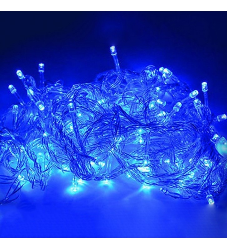 ΦΩΤΑΚΙΑ LED 240L ΜΕ ΠΡΟΓΡΑΜΜΑ, ΕΞΩΤ. ΧΩΡΟΥ 31v ΔΙΑΦΑΝΟ ΚΑΛ. / ΜΠΛΕ ΛΑΜΠΑΚΙ - (600-11585)