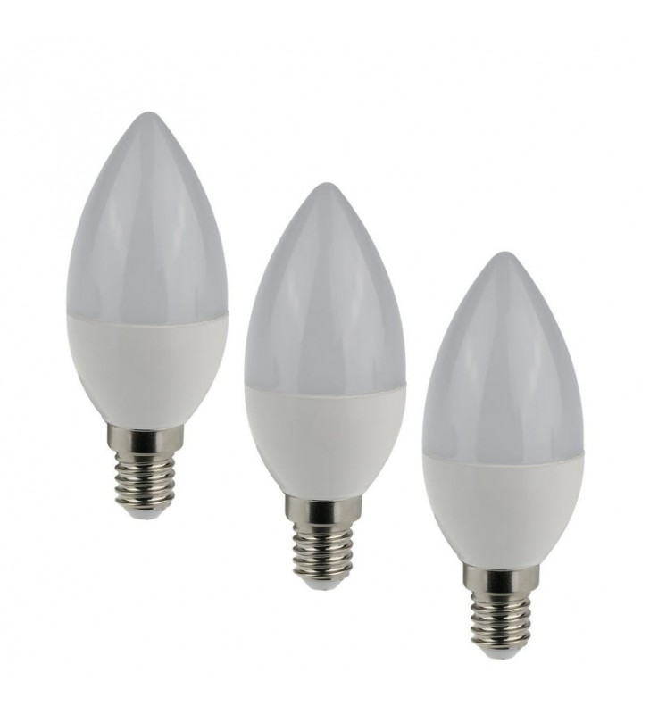 ΛΑΜΠΑ LED SMD ΜΙΝΙΟΝ 7W Ε14 2700K 220-240V 3 τμχ BLISTER EUROLAMP (80080262)