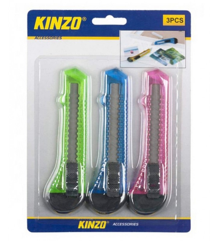 Κοπίδι Μεγάλο Kinzo 49196 Σέτ 3 Τεμαχίων