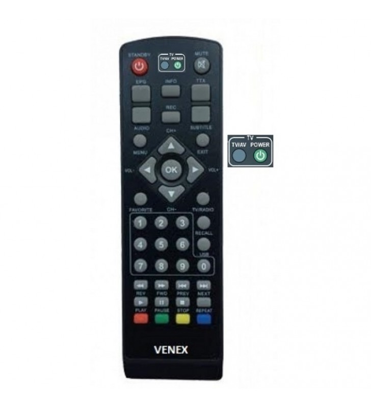 ΤΗΛΕΧΕΙΡΙΣΤΗΡΙΟ ΔΕΚΤΩΝ VENEX Learn (TH-V-LEARN) ORIGINAL