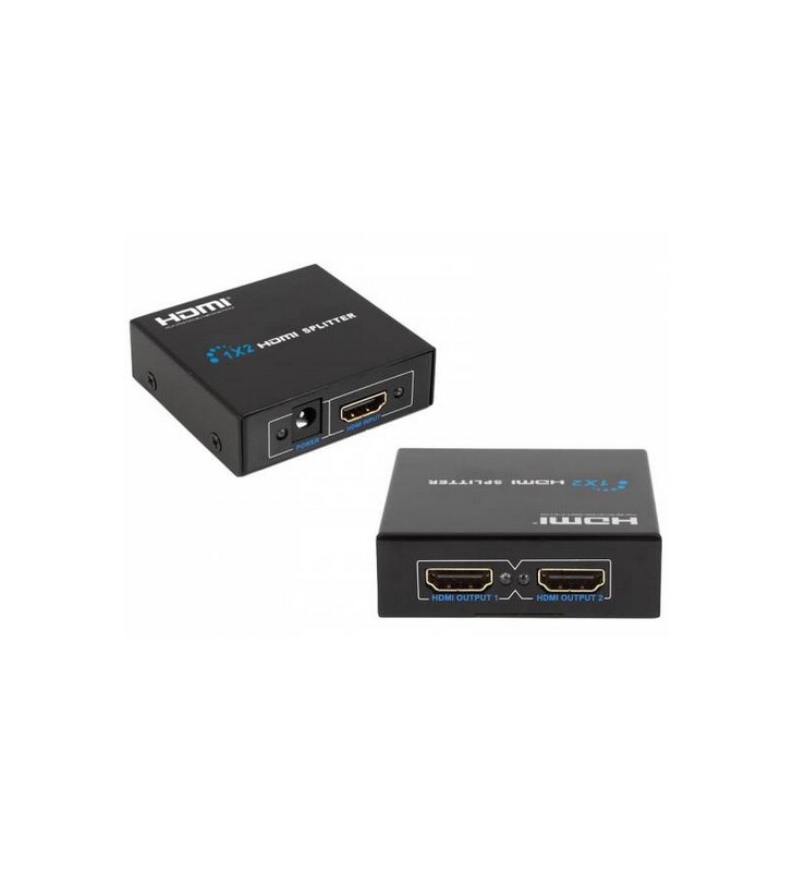 HDMI Splitter, 1 Εισόδου - 2 Εξόδων, 3D 1080P@60Hz, ANGA PS-1002-4K