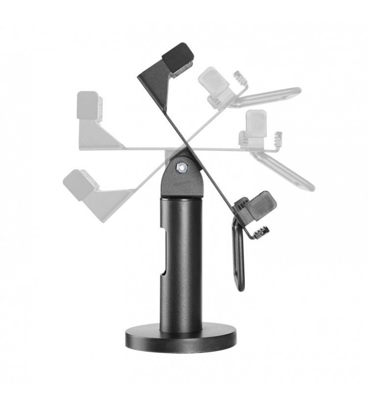 Μεταλλικη Βάση POS γραφείου για συσκευή Verifone VX520, (SBOX PTM-03)