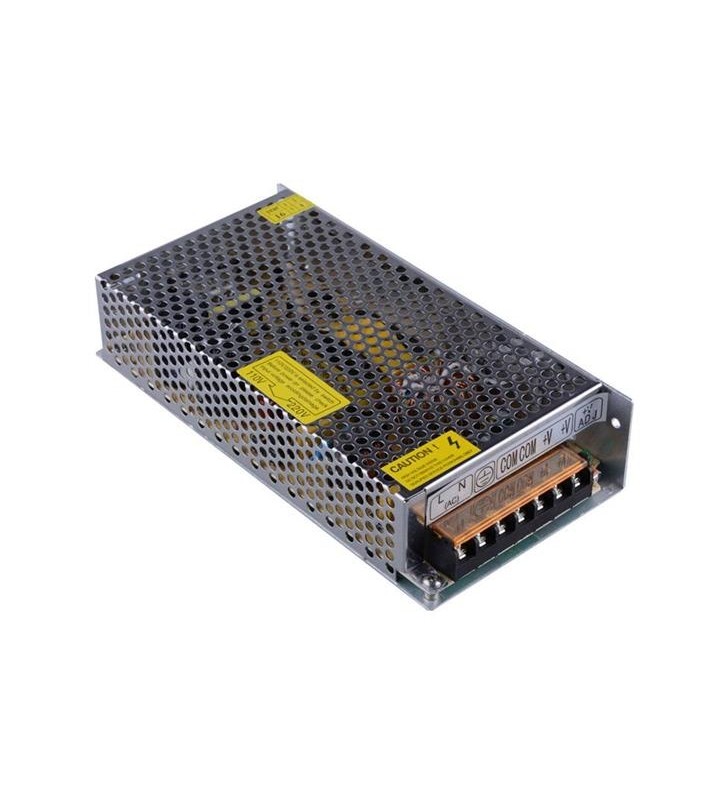 ΤΡΟΦΟΔΟΤΙΚΟ ΜΕΤΑΛΛΙΚΟ 12V DC 120W IP20 FERRARA (147-70516)