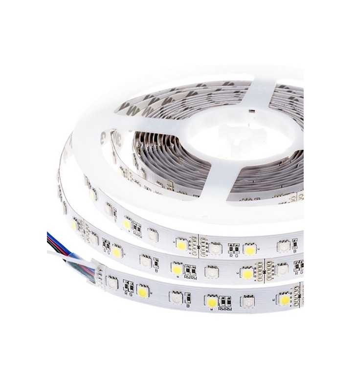 LED ΤΑΙΝΙΑ 14.4 watt 60 smd 5050 Led RGB+W Optonica