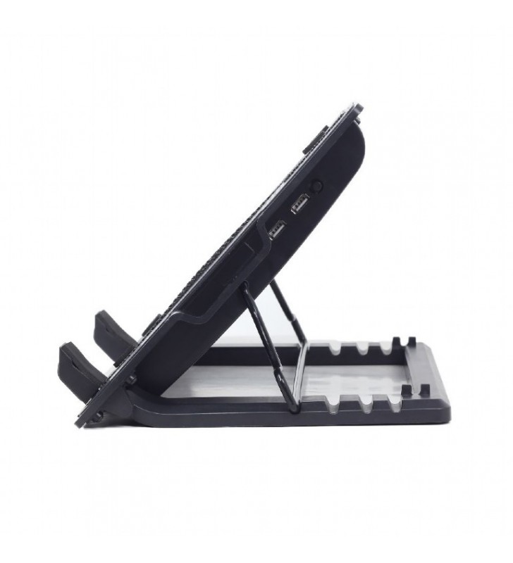 Laptop Cooler  Stand με ρύθμιση υψους 17" GEMBIRD (NBS-1F17T-01)
