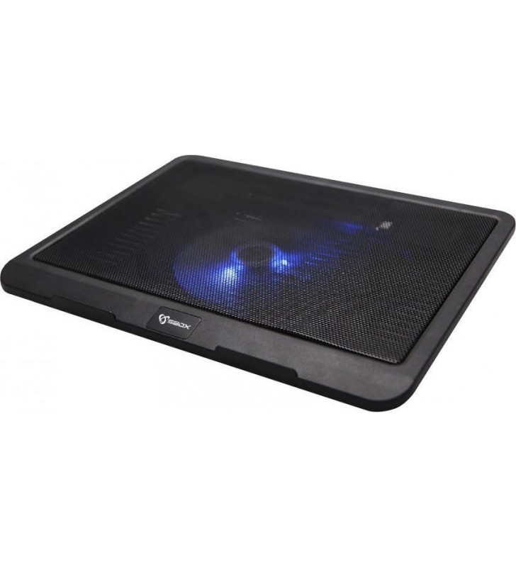 Laptop Cooler USB 15,6" BLUE LED FAN 140 mm SBOX (CP-19)
