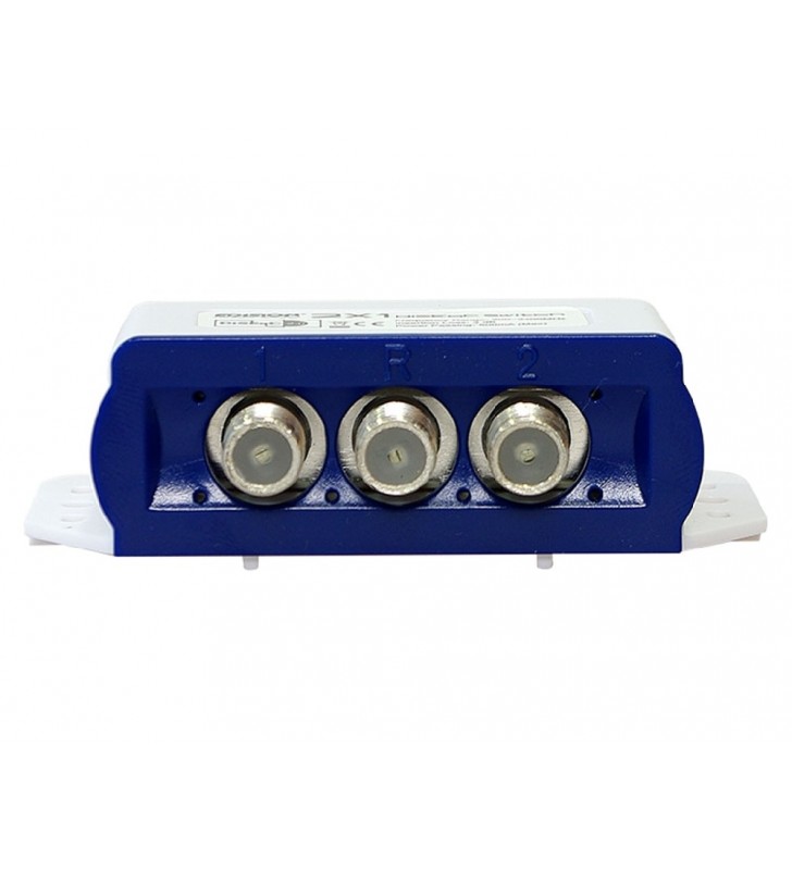 Διακόπτης DiseqC EDISION 2x1, σύνδεση εώς 2 Δορυφόρους προς 1 Δέκτη (02-01-0001)