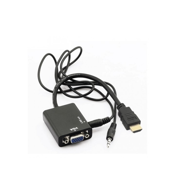 ΜΕΤΑΤΡΟΠΕΑΣ HDMI to VGA Converter με Ήχο (FTT14-010)