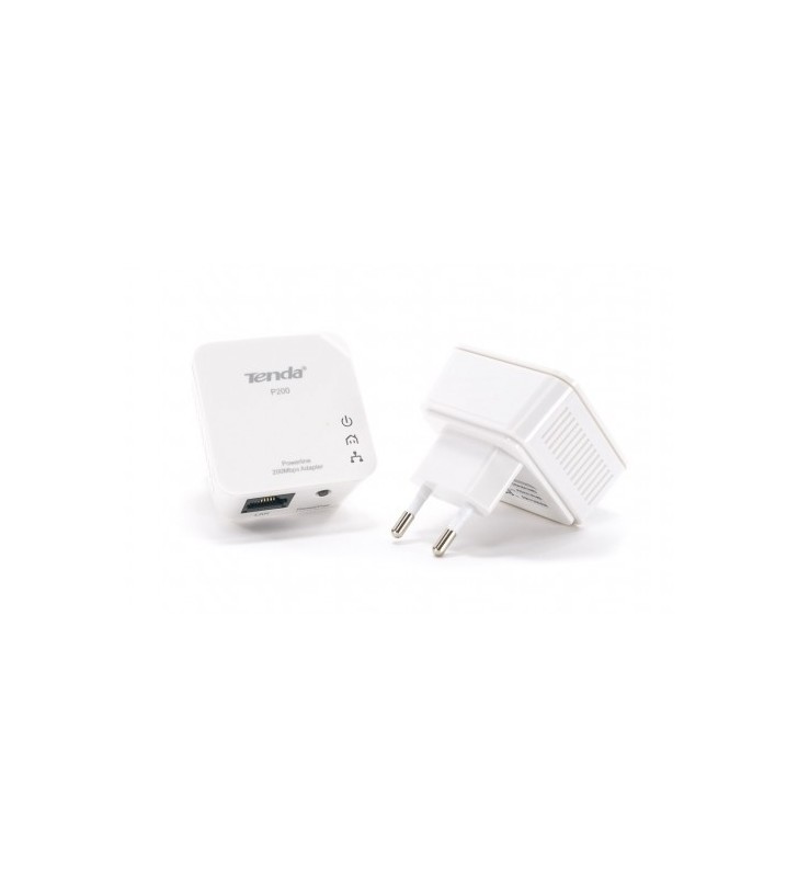 TENDA P200 MINI POWERLINE ADAPTER (KIT - 2 PIECES)