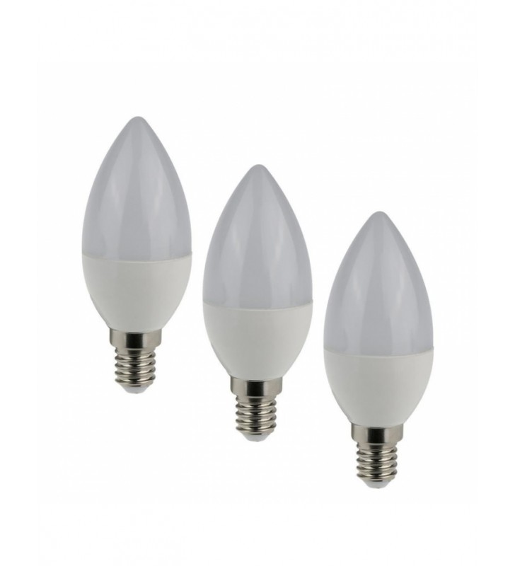 ΛΑΜΠΑ LED ΜΙΝΙΟΝ ΚΕΡΑΚΙ 5W Ε14 3000K 220-240V 3 ΤΜΧ BLISTER - (180-80355) EUROLAMP