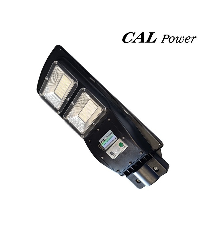 Ηλιακό Φωτιστικό δρόμου LED 60W με ενσωμ. Φ/Β πάνελ + μεταλ. βάση - CAL Power CS02B-60W (25365)