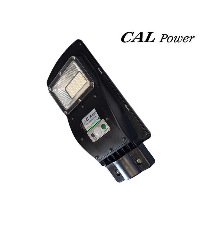 Ηλιακό Φωτιστικό δρόμου LED 30W με ενσωμ. Φ/Β πάνελ + μεταλ. βάση - CAL Power CS02B-30W (25364)