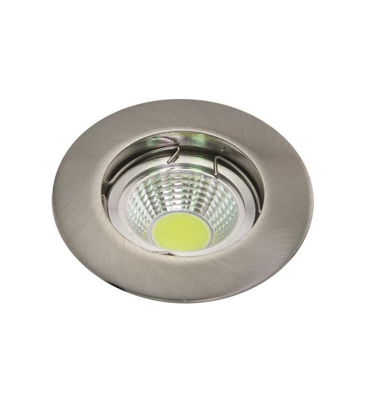 ΣΠΟΤ ΧΩΝΕΥΤΟ ΣΤΑΘΕΡΟ ΑΛΟΥΜΙΝΙΟΥ GU10 ΝΙΚΕΛ ΣΑΤΙΝΕ, (147-52513) FERRARA