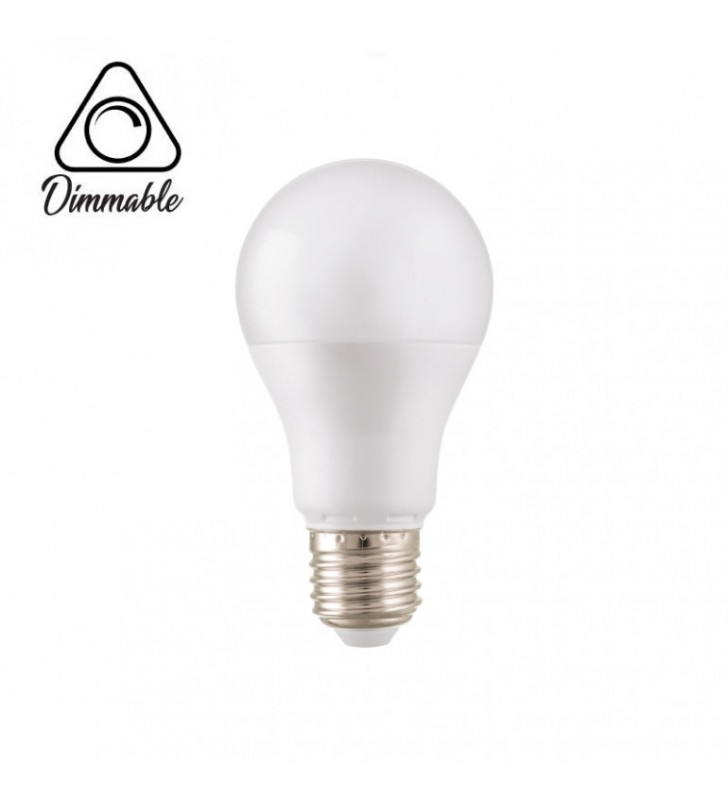 Λαμπτήρας Κοινός LED E27 10W 6500K (ΨΥΧΡΟ) Α60 850Lm Dimmable 2R (2RE271065D)