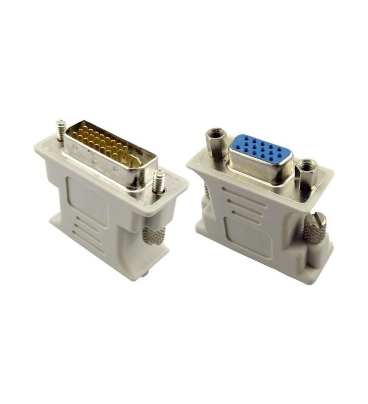 Adapter DVI 24+5 pin M σε VGA HD POWER TECH