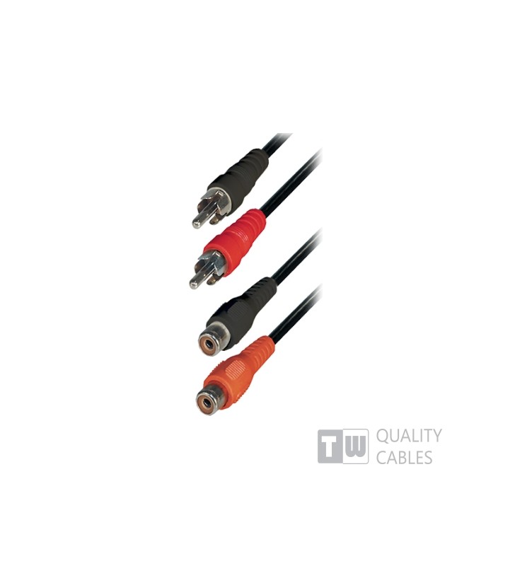 ΚΑΛΩΔΙΩΣΗ 2RCA ΣΕ 2RCA ΑΡΣ/ΘΥΛ 1,5Μ