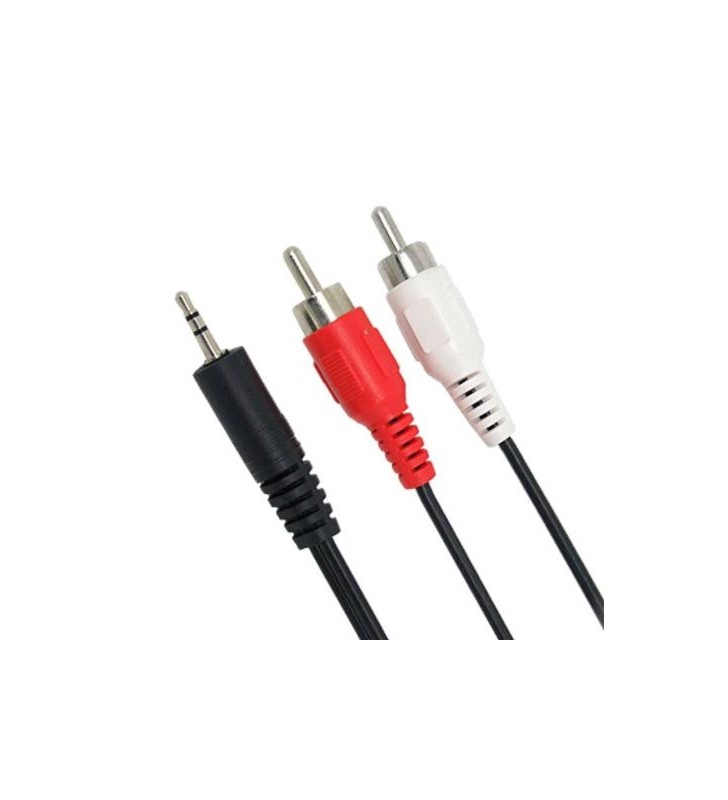 ΚΑΛΩΔΙΩΣΗ ΚΑΡΦΙ ΑΡΣ ΣΕ 2 RCA 1,5Μ POWER TECH