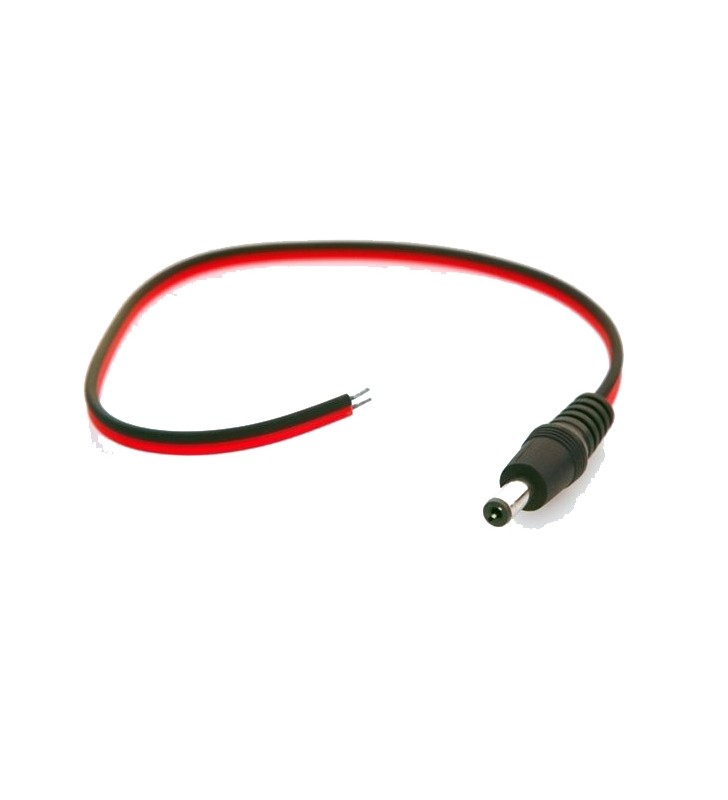 ΚΑΛΩΔΙΟ ΤΡΟΦΟΔΟΣΙΑΣ ΜΕ ΑΡΣΕΝΙΚΟ ΒΥΣΜΑ DC ΓΙΑ ΚΑΜΕΡΕΣ (30cm) 