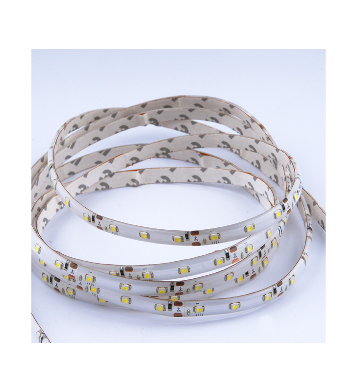 LED ΤΑΙΝΙΑ 4.8 watt 60 smd 3528 Led ΑΔΙΑΒΡΟΧΗ Ψυχρό