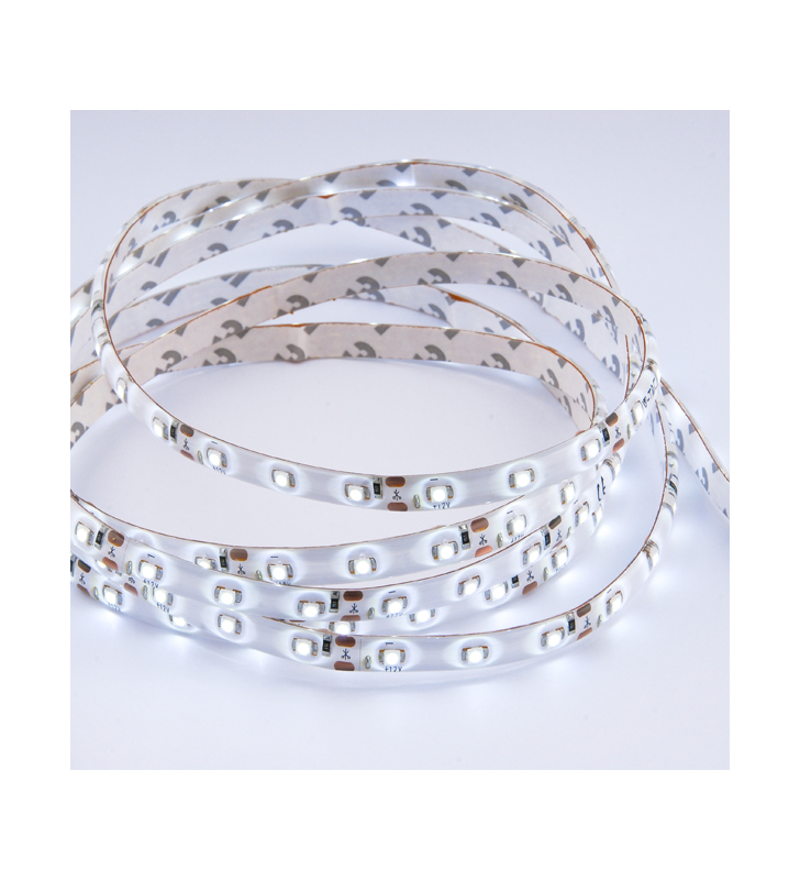 LED ΤΑΙΝΙΑ 4.8 watt 60 smd 3528 Led ΑΔΙΑΒΡΟΧΗ Ψυχρό