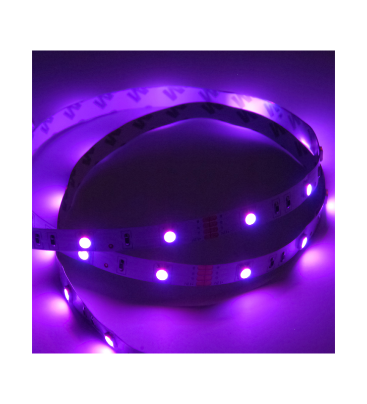 LED ΤΑΙΝΙΑ 7.2 watt 30 smd 5050 Led ΑΔΙΑΒΡΟΧΗ RGB