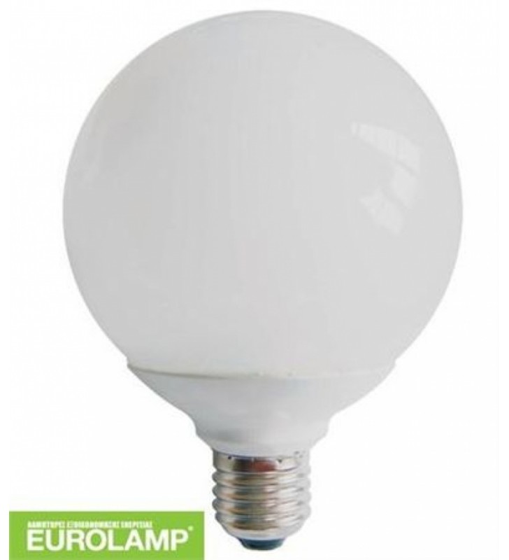 ΛΑΜΠΑ ΟΙΚΟΝΟΜΙΑΣ ΓΛΟΜΠΟΣ E27 24W Φ100 2700K EUROLAMP