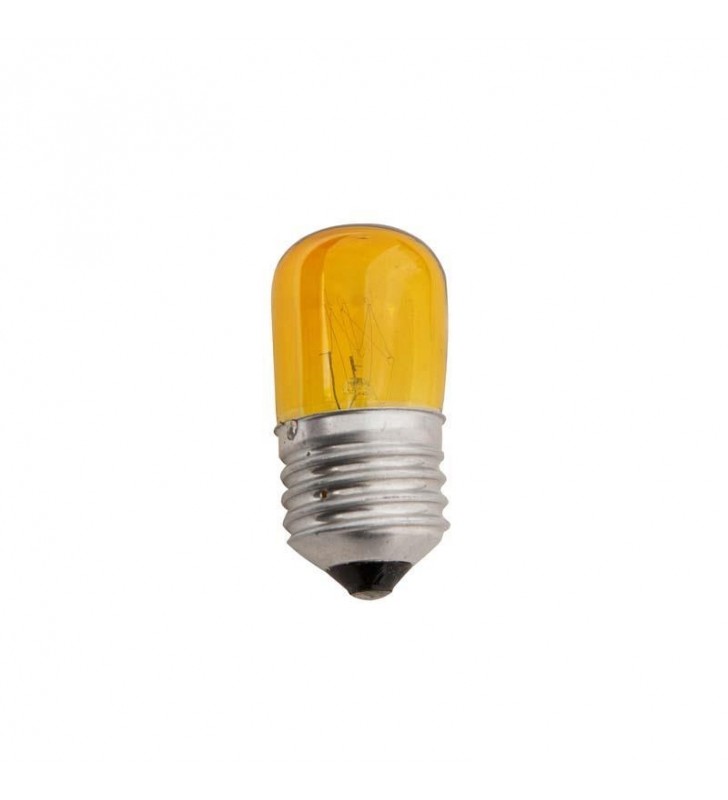 ΛΑΜΠΑΚΙ E27 5W 230V COLOR ΝΥΚΤΑΣ κιτρινο eurolamp